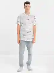 Белый футболка мужская, хлопок