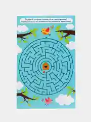Развивающая игра Пиши-Стирай "Веселые лабиринты"