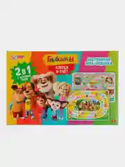 Настольная игра Умные игры Ходилка Барбоскины, Азбука и счет, 2 в 1