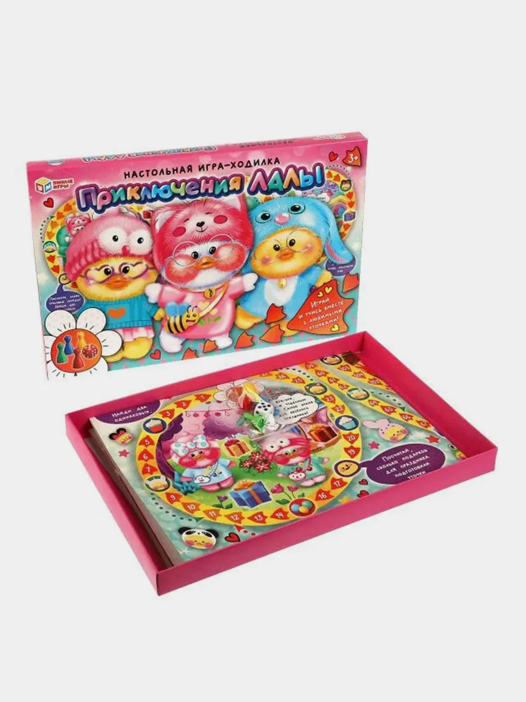 Настольная игра Умные игры Ходилка Приключения Лалы