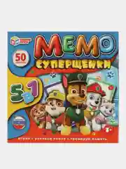 Настольная игра Умные игры Мемо Суперщенки, 5 в 1