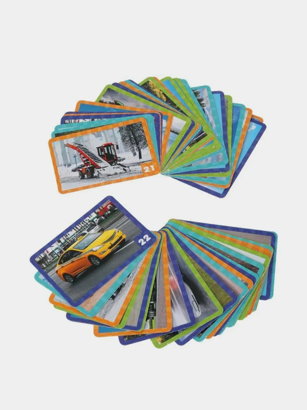 Настольная игра Умные игры Мемо Транспорт, 50 карточек