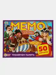 Настольная игра Умные игры Мемо Пираты,50 карточек