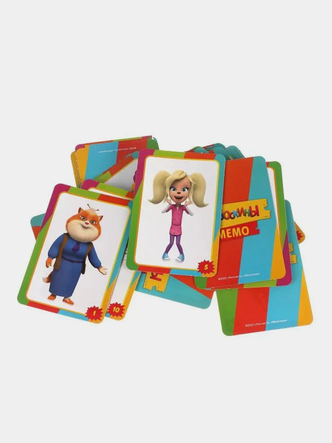 Настольная игра Умные игры Мемо Барбоскины,50 карточек