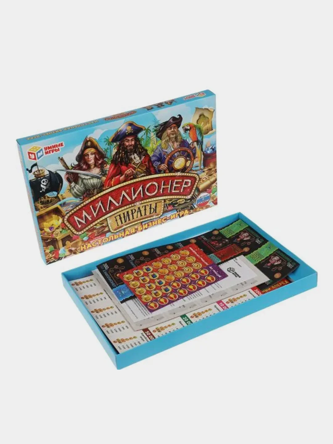 Настольная игра Умные игры Экономическая игра Пираты
