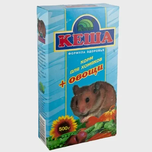 Корм для хомяков "Кеша", зерновая смесь, 500 г