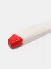 Белый виброхвост (10шт, 6.5см, 1.8гр) силиконовая приманка