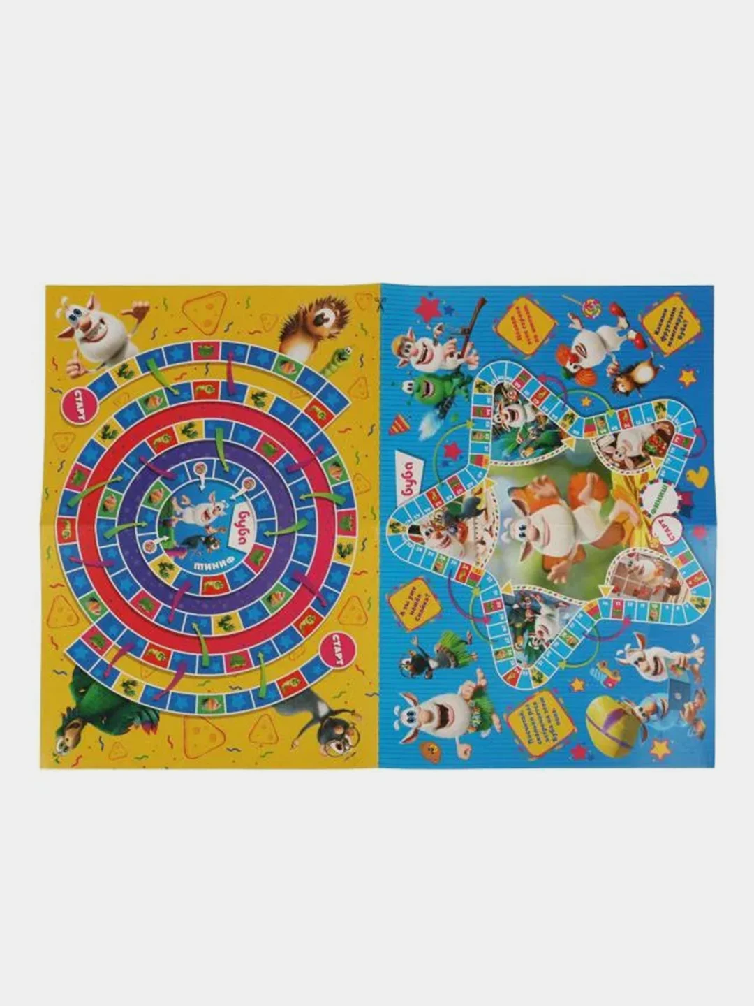 Настольная игра Умные игры Ходилка Буба, 2 в 1