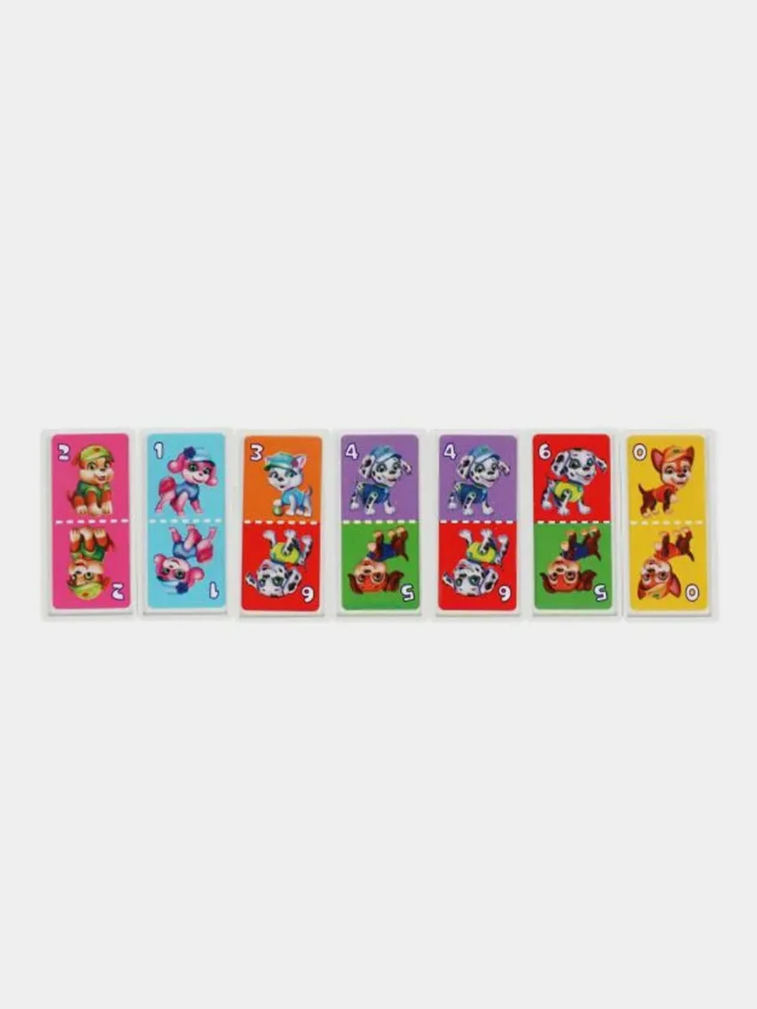 Настольная игра Умные игры  Домино Щенки-спасатели, пластиковое, 3 в1