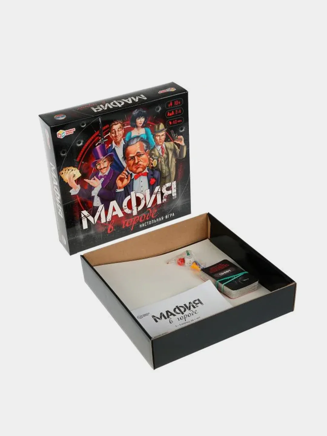 Настольная игра Умные игры Ходилка Мафия в городе