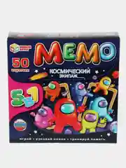 Настольная игра Умные игры Мемо Космический экипаж, 50 карточек,  5 в 1
