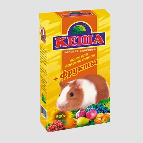 Корм для морских свинок "Кеша", зерновая смесь, 500 г