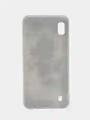 Песочный хаки силиконовый чехол на Samsung Galaxy A10 / Самсунг А10 прозрачный с рисунком, защита камеры