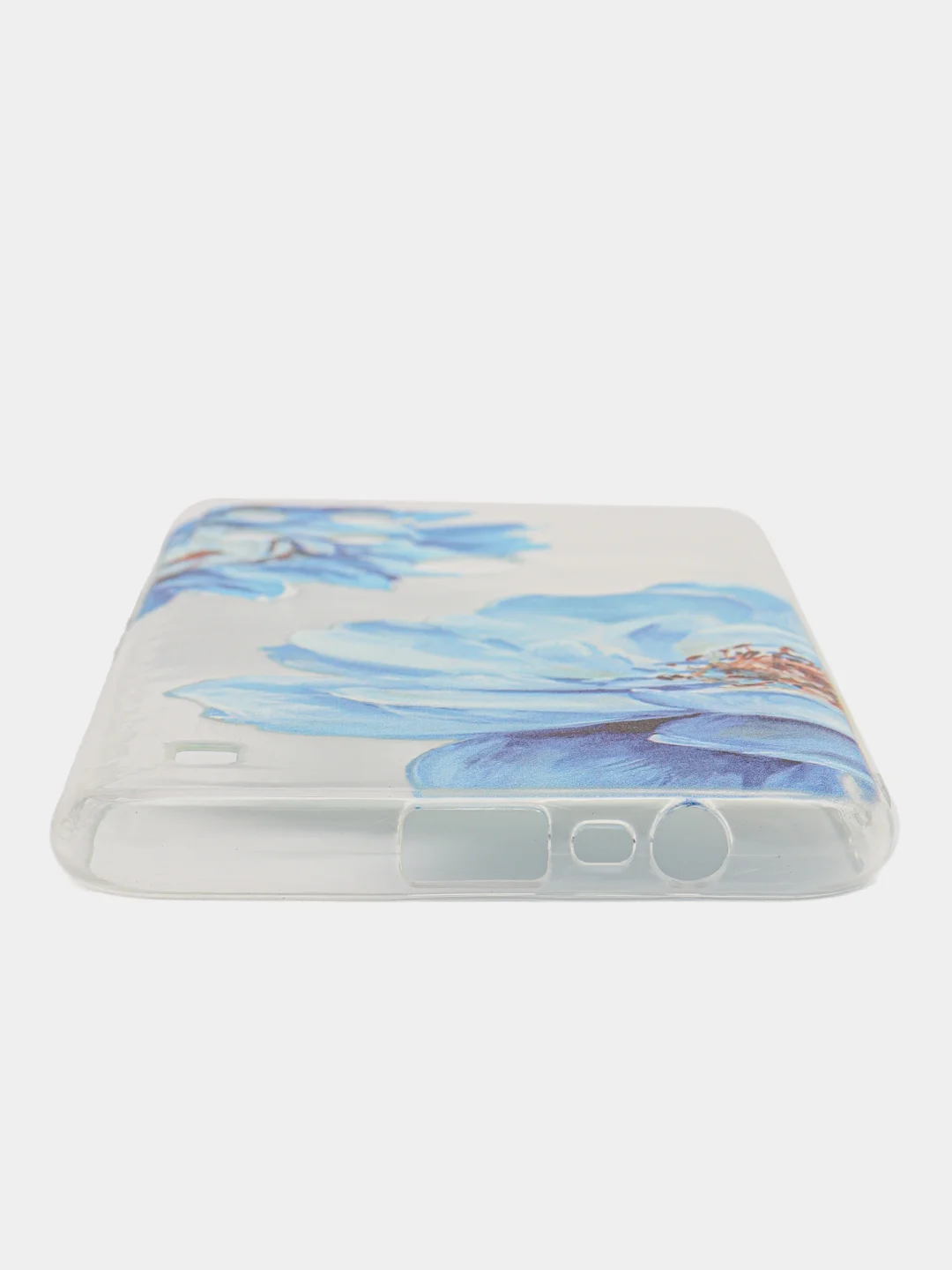 Лазурный силиконовый чехол на Oppo Realme C21Y/C25Y / Оппо Реалми C21Y/C25Y прозрачный, с рисунком