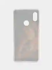Светло-бежевый чехол на Xiaomi Redmi Note 5/Note 5 Pro / Сяоми Редми Нот 5/5 Про прозрачный, с рисунком