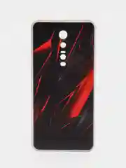 Красный чехол на Xiaomi Redmi K20/K20 Pro/Mi 9T/Mi 9T Pro / Сяоми Редми К20 прозрачный, с рисунком