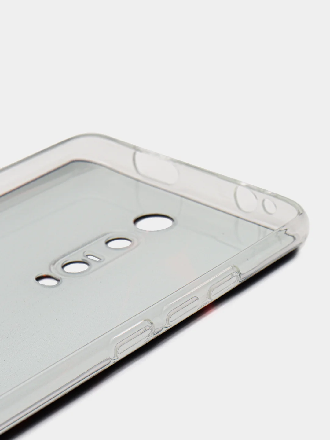 Красный чехол на Xiaomi Redmi K20/K20 Pro/Mi 9T/Mi 9T Pro / Сяоми Редми К20 прозрачный, с рисунком