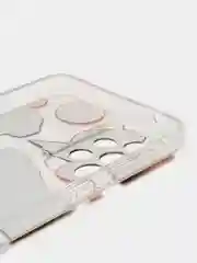 Терракотовый чехол на Samsung Galaxy A33 5G / Галакси А33 5G прозрачный, с рисунком, защита камеры