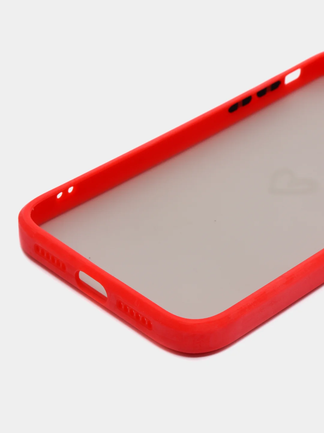 Красный чехол для iPhone 11 12 7 / 8 Plus / SE2 / X / XS / XR / 13 Pro Max айфон про макс
