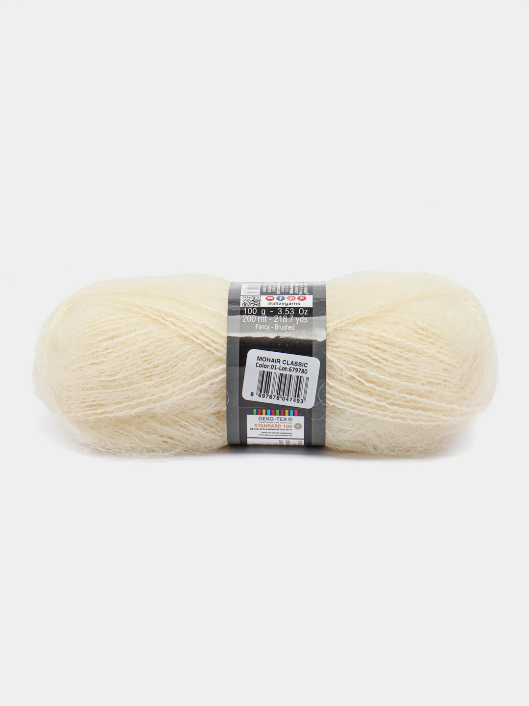 Индиго пряжа Alize Mohair Classic