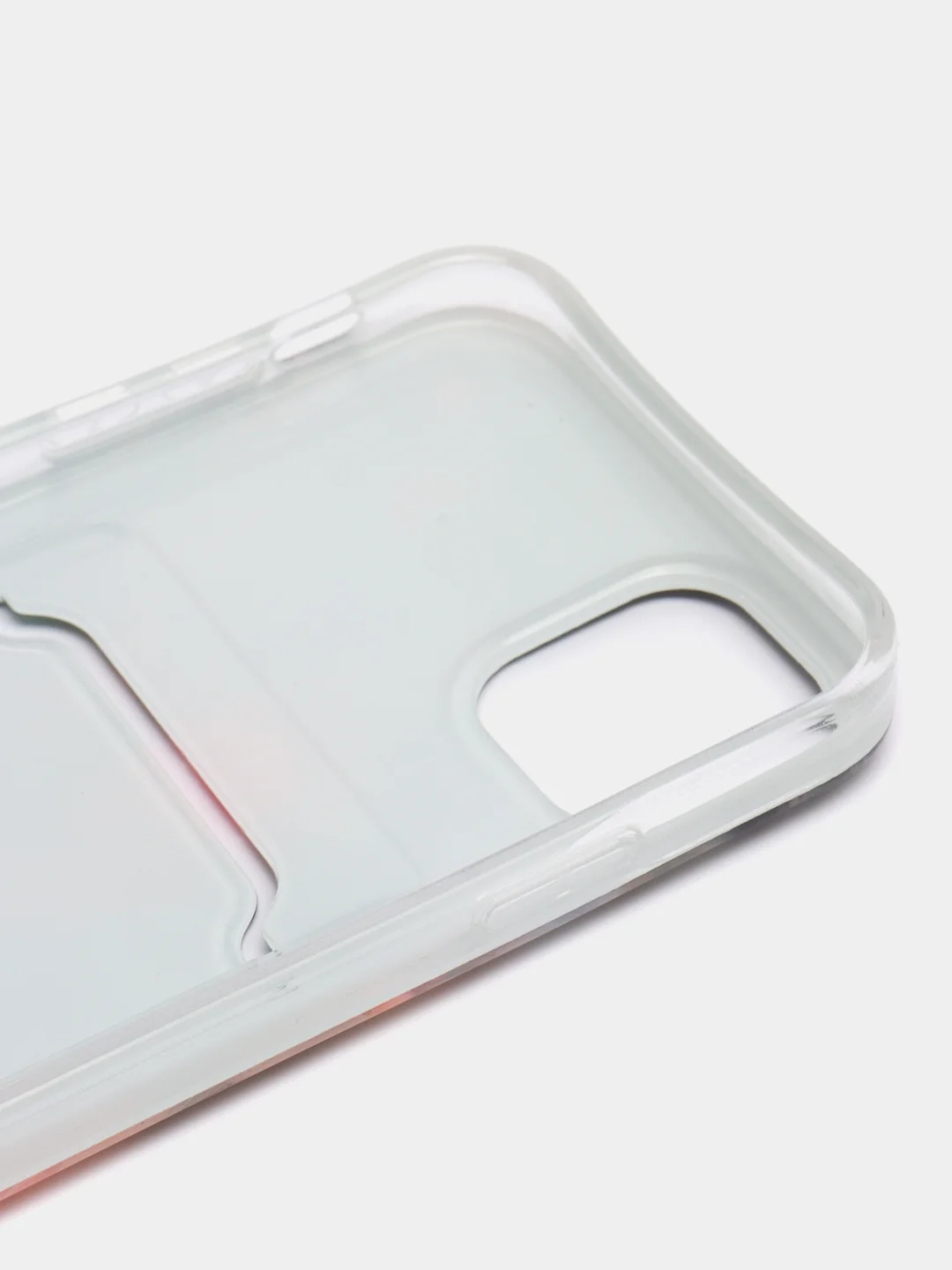 Белый чехол на айфон (iPhone) 11 12 13 Pro max Mini 7 8 Plus XR XS Max силиконовый караман карт