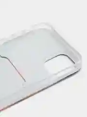 Белый чехол на айфон (iPhone) 11 12 13 Pro max Mini 7 8 Plus XR XS Max силиконовый караман карт