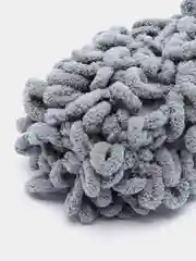 Серый пряжа Alize Puffy