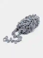 Серый пряжа Alize Puffy