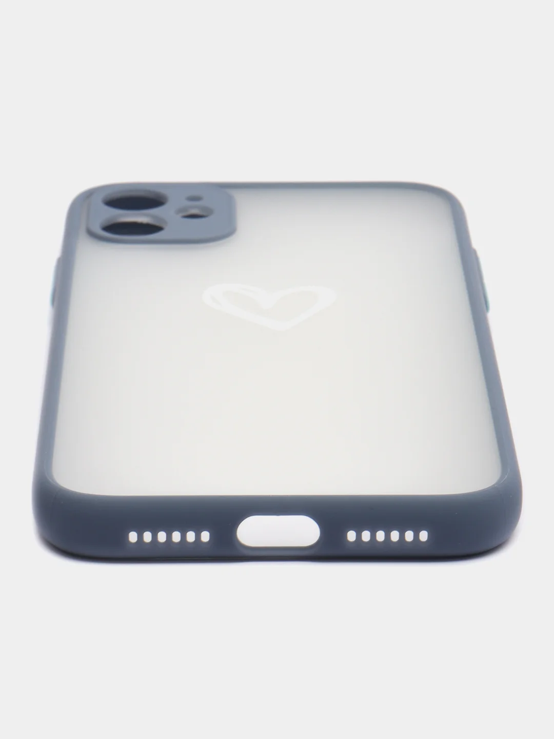 Синий чехол для iPhone 11 12 7 / 8 Plus / SE2 / X / XS / XR / 13 Pro Max айфон про макс