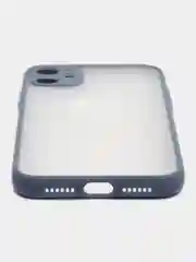 Синий чехол для iPhone  11 12 7 / 8 Plus / SE2 / X / XS / XR  / 13 Pro Max айфон про макс