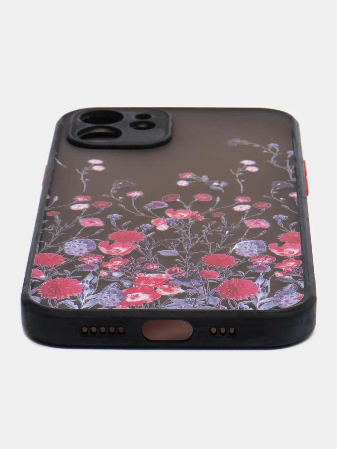 Розовый чехол для айфон (iPhone) 11 13 14 15 / 7 / 8 Plus / SE2 Pro Max XR про макс пластиковый