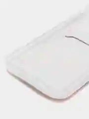 Белый чехол на айфон (iPhone) 11 12 13 Pro max Mini 7 8 Plus XR XS Max силиконовый караман карт