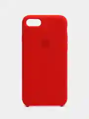 Красный чехол Silicone case для iPhone 7/ 8/ SE 2020, силиконовый