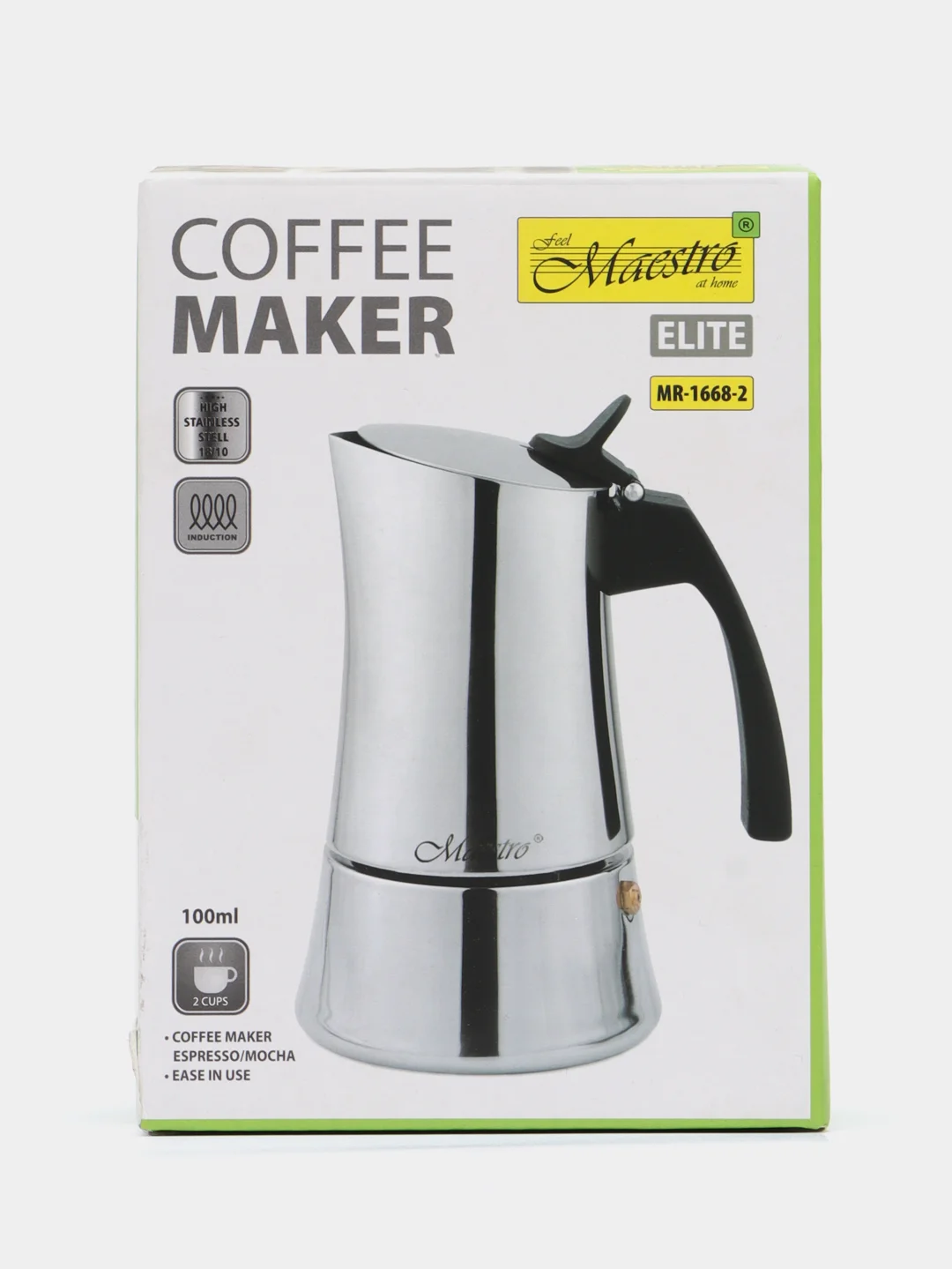 Кофеварка Maestro MR-1668-2 "Espresso Moka" 100мл