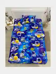 Постельное белье детское 1,5 спальный Бязь ivSubelIa "Космический полет", 50x70