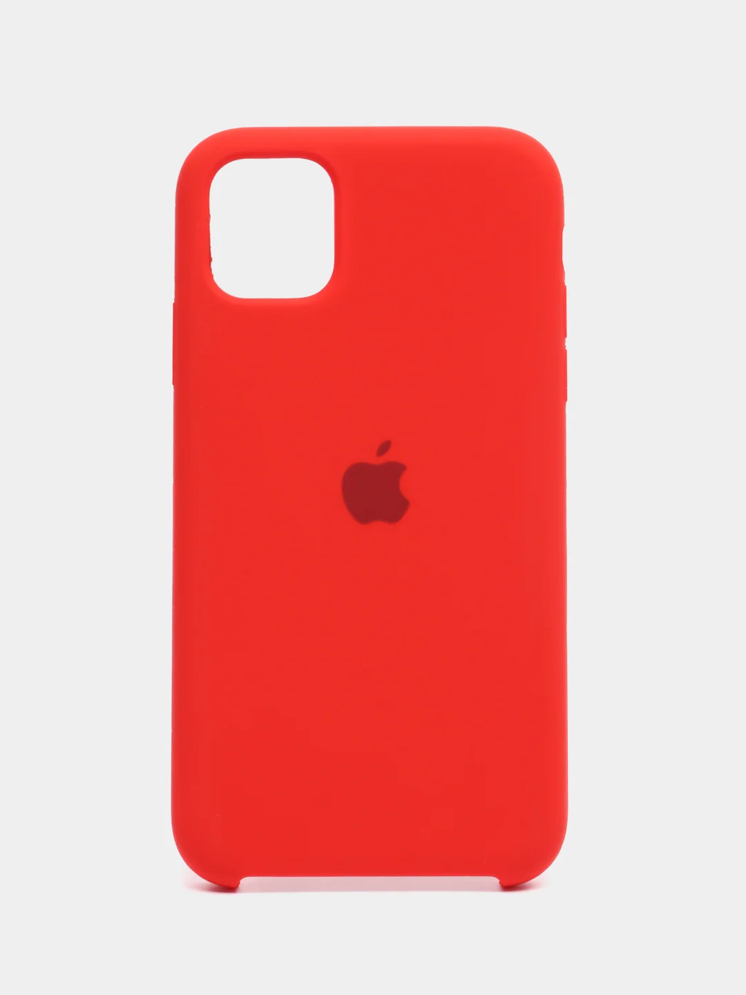 Красный чехол для iPhone 12 11 XR XS 7 8 SE Plus Pro Max силиконовый айфон