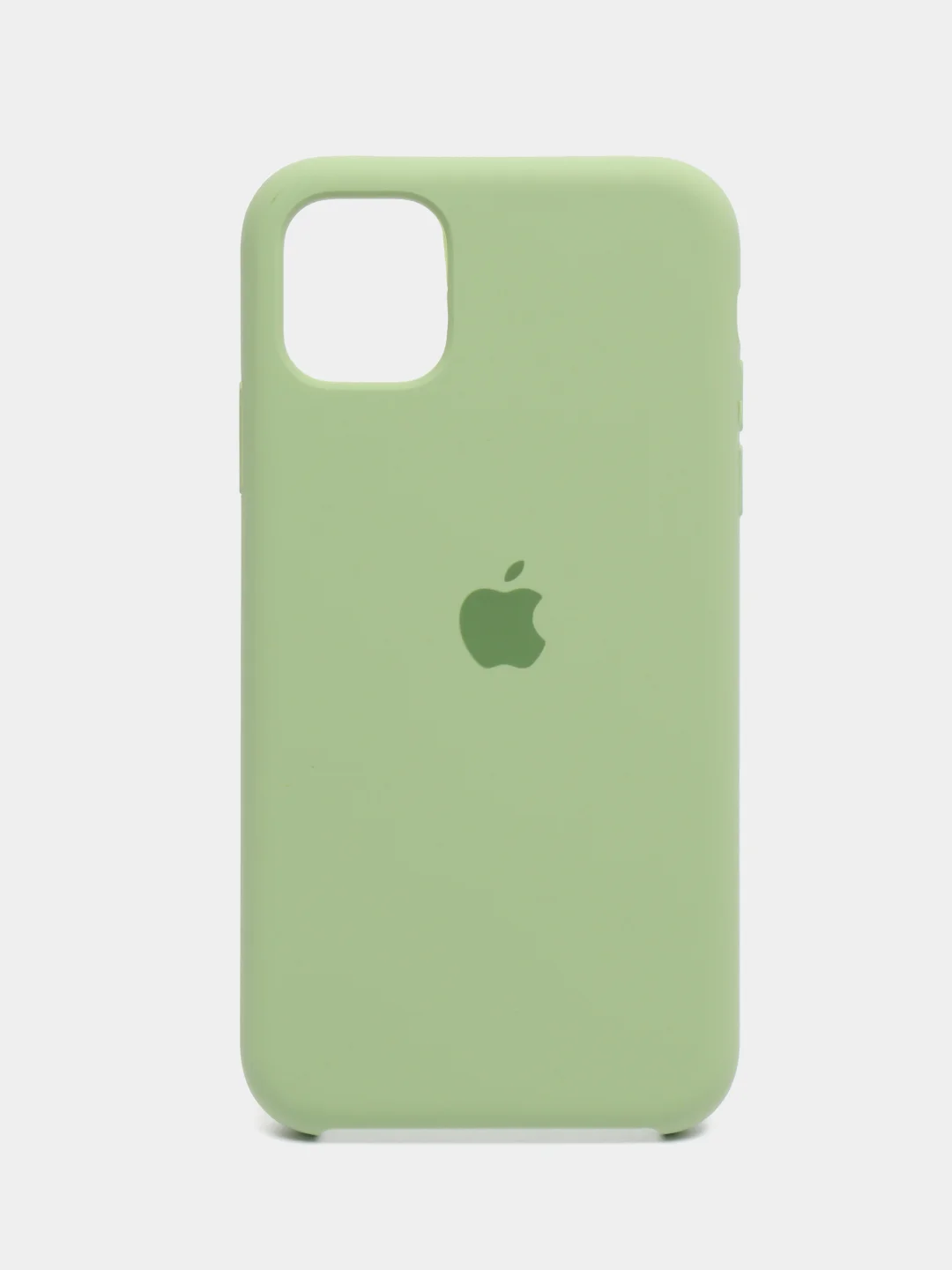 Зеленый чехол для iPhone 12 11 XR XS 7 8 SE Plus Pro Max силиконовый айфон