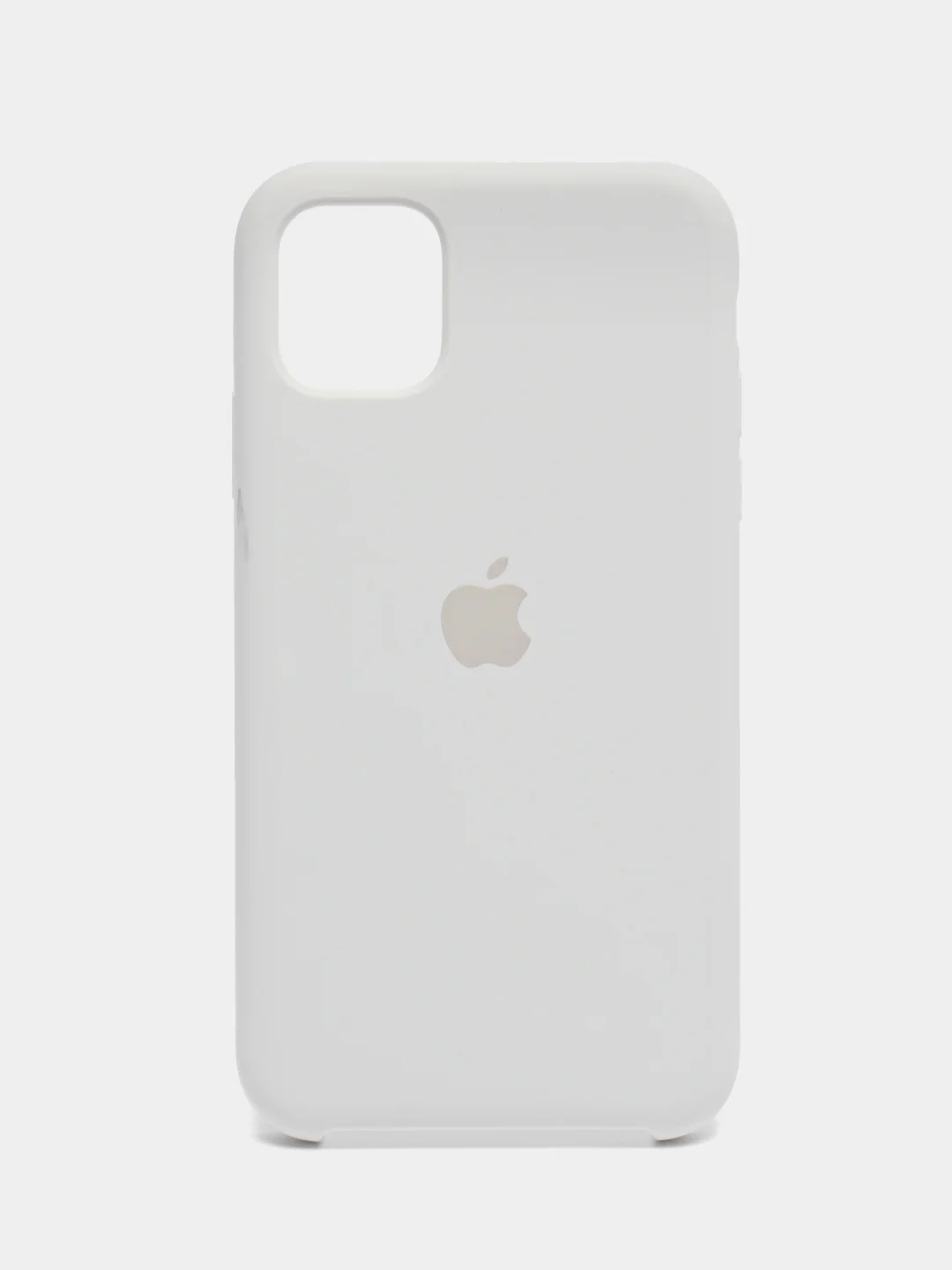Белый чехол для iPhone 12 11 XR XS 7 8 SE Plus Pro Max силиконовый айфон