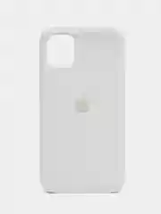 Белый чехол для iPhone 12 11 XR XS 7 8 SE Plus Pro Max силиконовый айфон