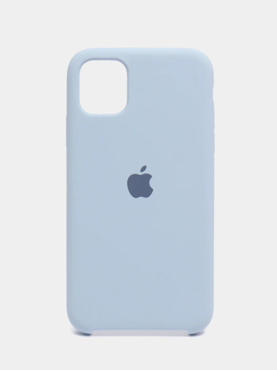 Синий чехол для iPhone 12 11 XR XS 7 8 SE Plus Pro Max силиконовый айфон