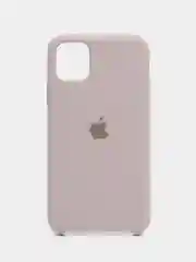 Бежевый меланж чехол для iPhone 12 11 XR XS 7 8 SE Plus Pro Max силиконовый айфон