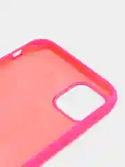 Фуксия чехол для iPhone 12 11 XR XS 7 8 SE Plus Pro Max силиконовый айфон