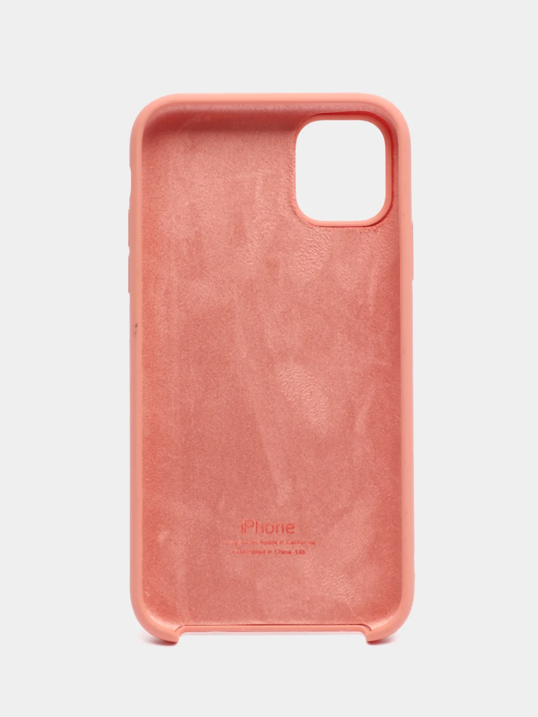 Коралловый меланж чехол для iPhone 12 11 XR XS 7 8 SE Plus Pro Max силиконовый айфон