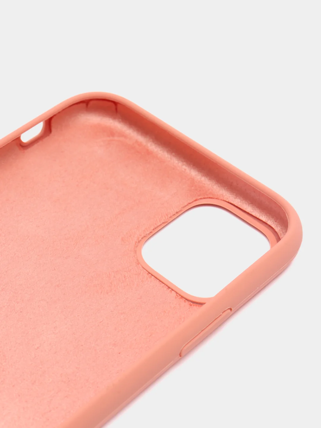 Коралловый меланж чехол для iPhone 12 11 XR XS 7 8 SE Plus Pro Max силиконовый айфон
