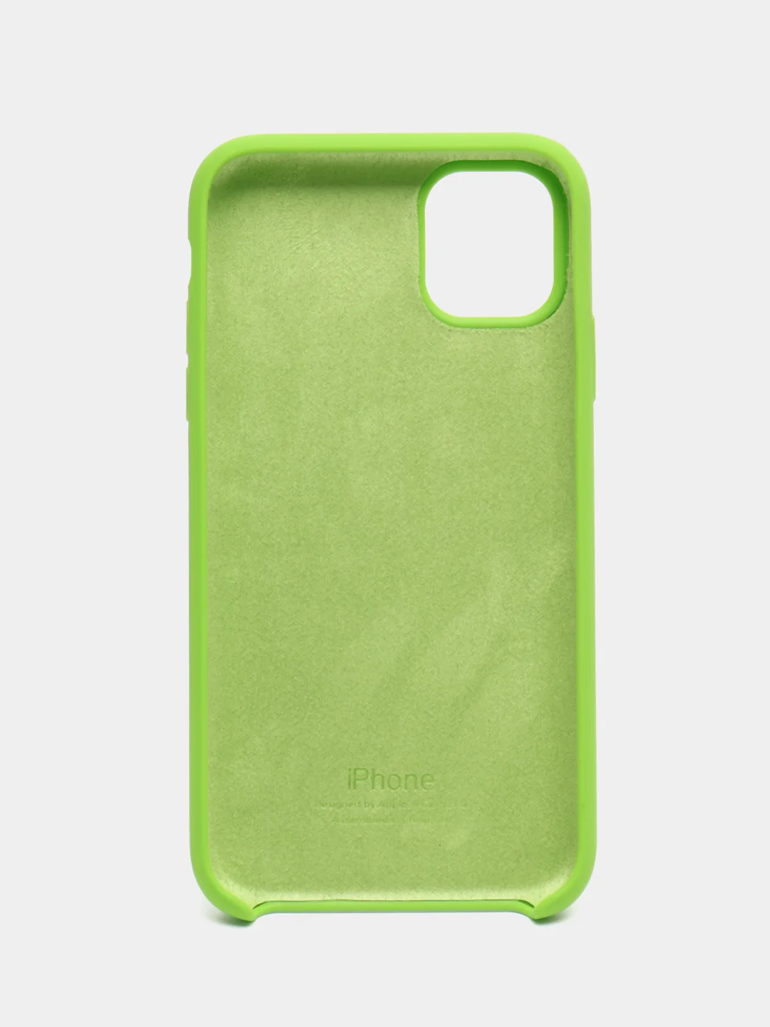 Лайм чехол для iPhone 12 11 XR XS 7 8 SE Plus Pro Max силиконовый айфон