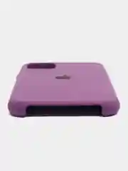 Пурпурный чехол для iPhone 12 11 XR XS 7 8 SE Plus Pro Max силиконовый айфон