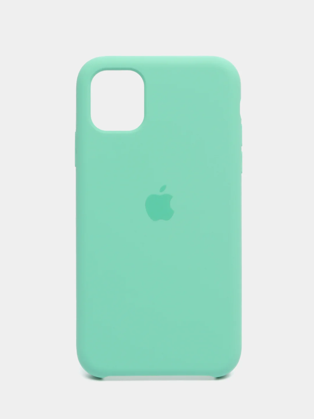 Оливковый чехол для iPhone 12 11 XR XS 7 8 SE Plus Pro Max силиконовый айфон
