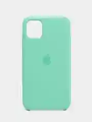 Оливковый чехол для iPhone 12 11 XR XS 7 8 SE Plus Pro Max силиконовый айфон
