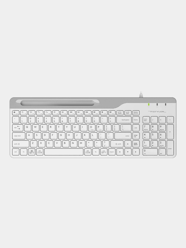 Клавиатура проводная A4Tech Fstyler FK25, Slim, мультимедиа