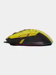 Желтый игровая мышь A4Tech Bloody W70 Max Punk, 10000 dpi, 9 кнопок, RGB подсветка